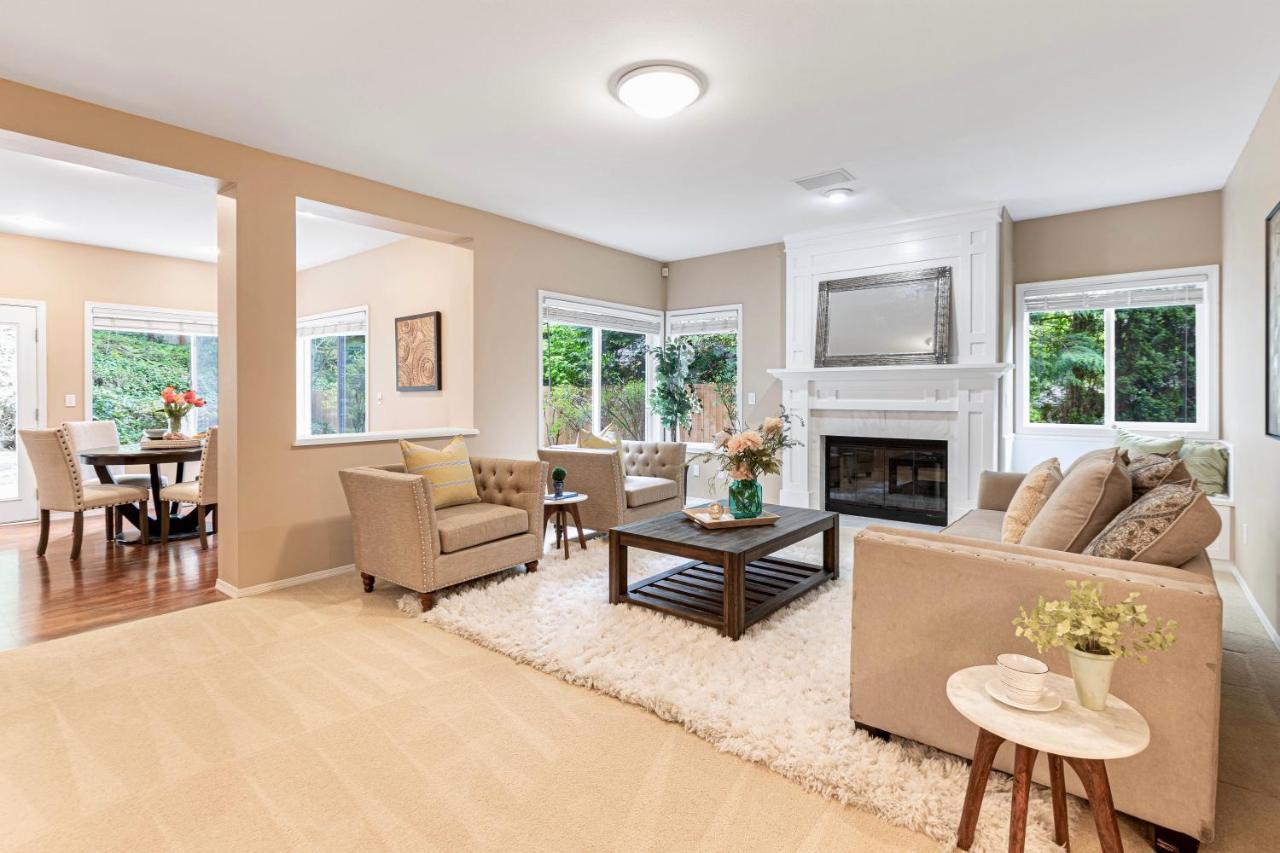 Upscale Beautiful House In Bellevue, Wa Hotel Luaran gambar
